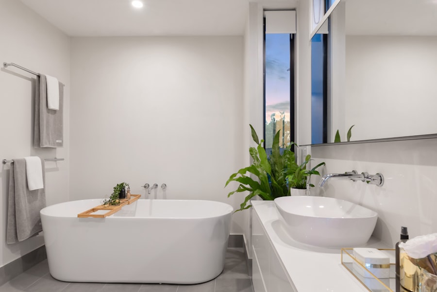Küvetli modern banyo Muratpaşa